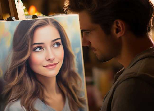 绘画男朋友 绘画男朋友眼中的我 绘画男朋友 绘画男朋友眼中的我