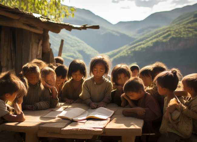 贫困山区孩子故事；贫困山区孩子故事大全