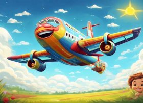 飞机的故事儿童版，幼儿飞机的故事