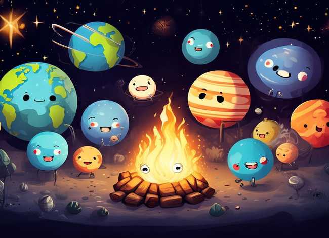 八大行星的幼儿小故事 八大行星的幼儿小故事简短