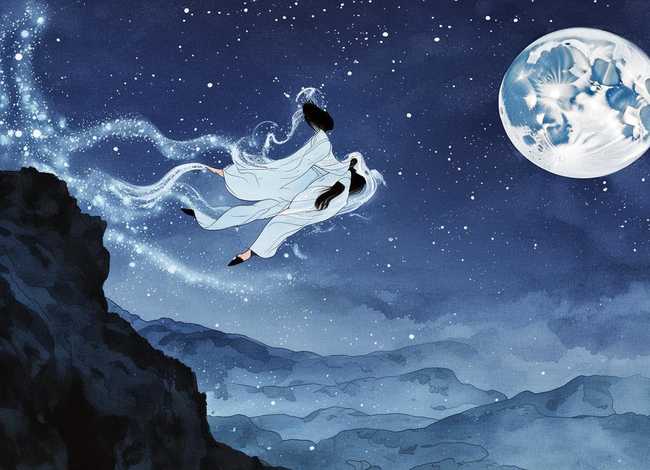 嫦娥奔月的神话故事小报（嫦娥奔月神话故事小报怎么画）