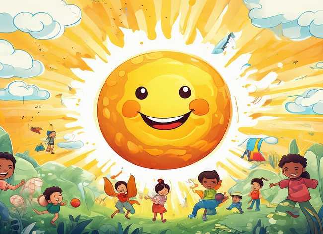 太阳的故事儿童绘本；太阳的绘本故事图文