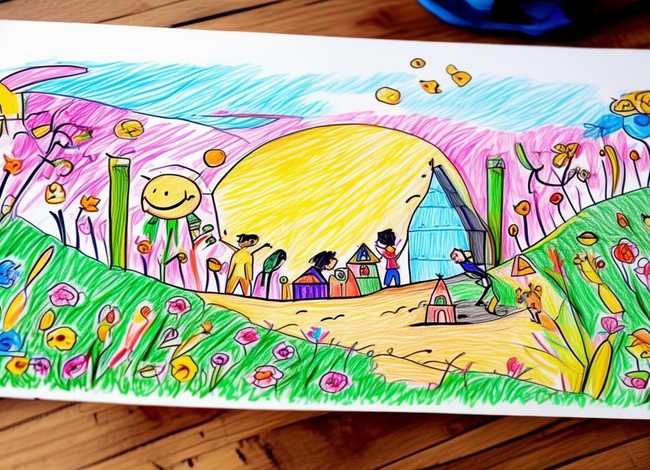 儿童画图片大全，儿童画图片大全简单