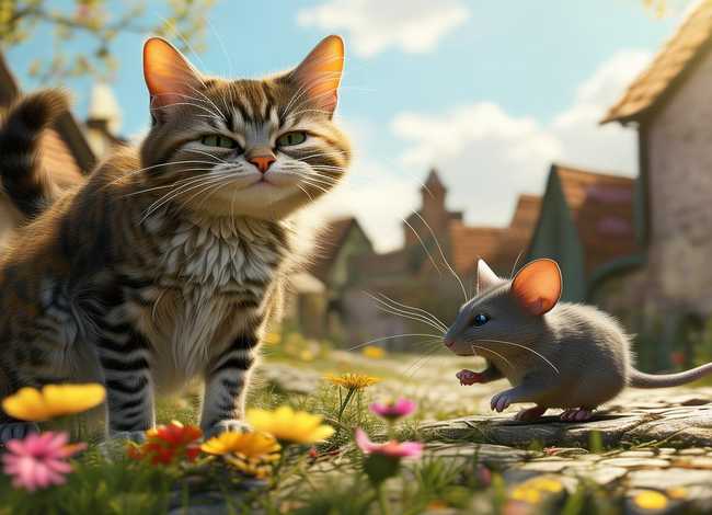 猫和老鼠的民间故事；猫和老鼠的民间故事简介