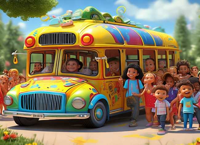儿童故事好朋友校车 - 好朋友校车故事心得