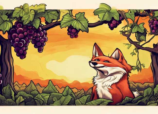 狐狸和葡萄的故事绘本 - 狐狸和葡萄的故事绘本教案