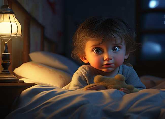 孩子晚上开灯睡的故事（晚上小孩开灯睡觉的危害）