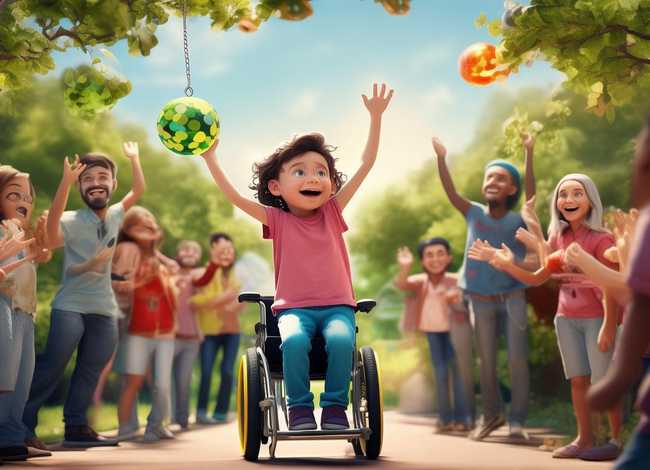 残疾人励志的儿童故事，残疾人的励志小故事