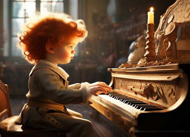 莫扎特儿童故事；莫扎特儿时的故事