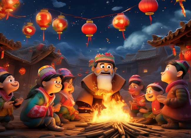 过年的儿童故事和传说、幼儿故事过年的传说