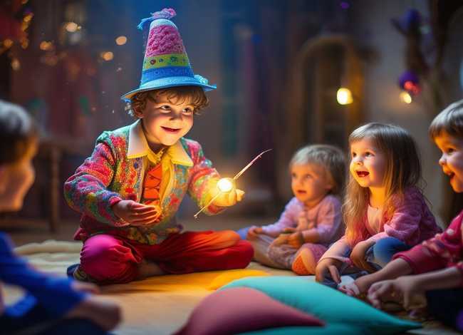 魔术师故事睡前儿童 - 魔术师幼儿故事
