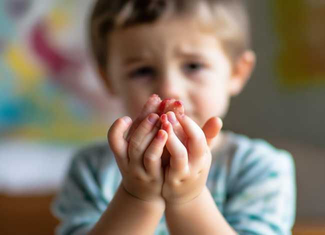 儿童手掌疼是怎么回事（小孩子手掌心疼怎么回事）