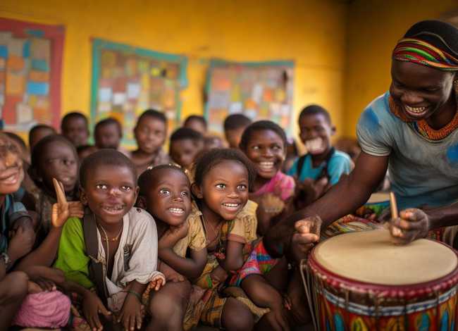 儿童幼儿非洲鼓教学；幼儿非洲鼓教学视频