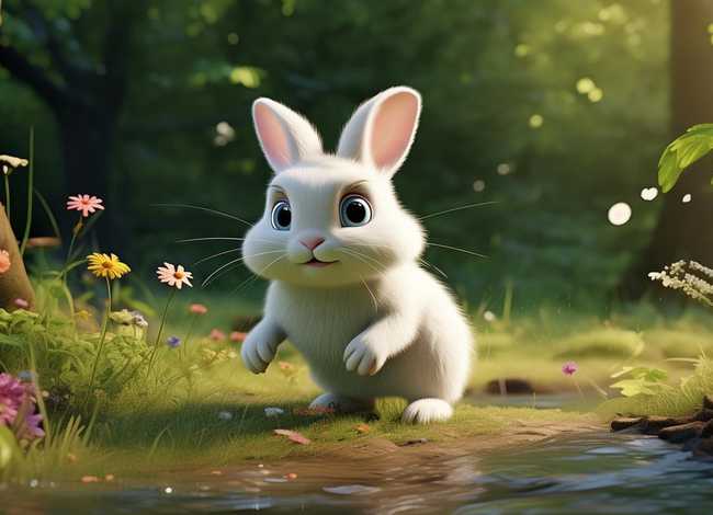 小兔乖乖故事视频故事 - 小兔乖乖故事动作视频