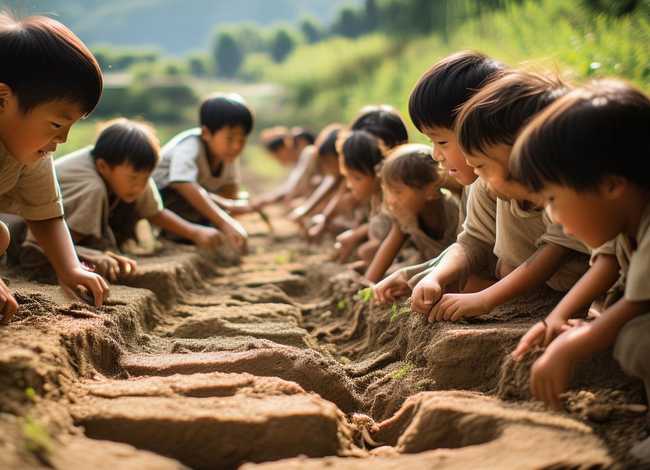 地道战故事儿童版；儿童版的地道战