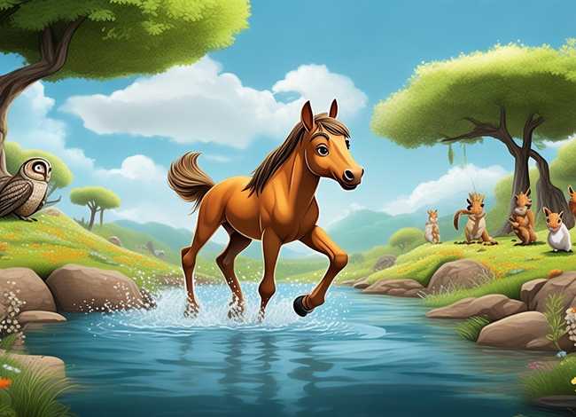 小马过河的故事视频 视频 - 小马过河的讲故事视频