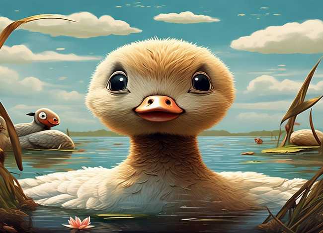 儿童绘本丑小鸭的故事 - 绘本故事丑小鸭的故事