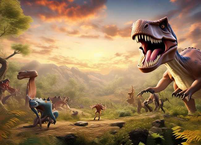 播放恐龙动画故事、播放恐龙故事动画片