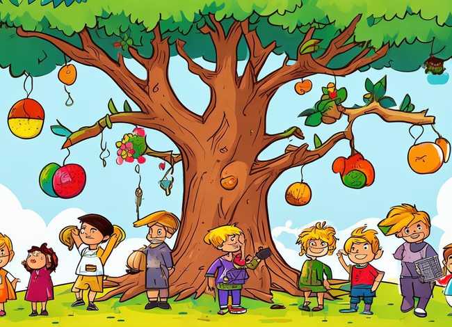 连环画儿童故事8张图片 连环画故事图片大全简单幼儿