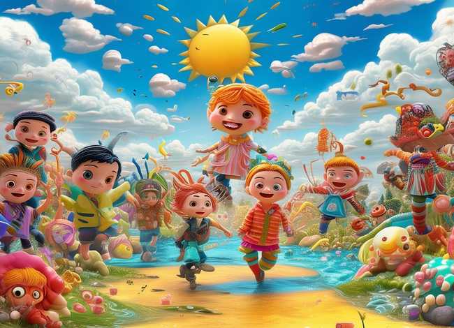 儿童漫画故事配图（儿童漫画图画）