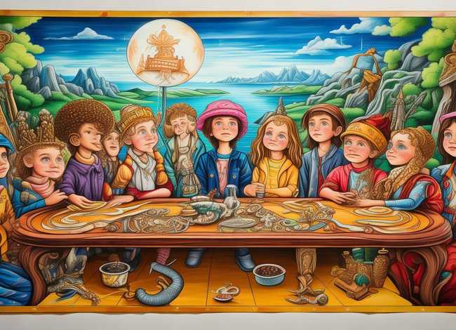 关于神话的故事小学生、关于神话的故事小学生手抄报