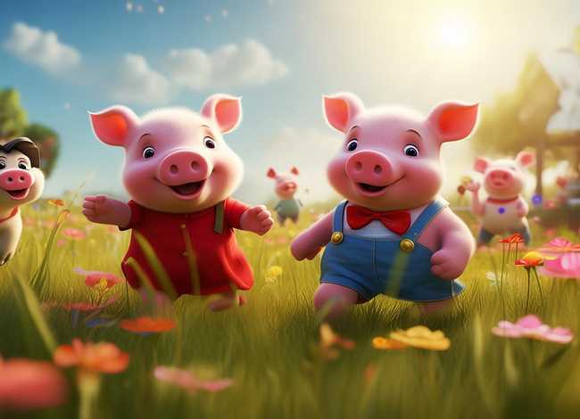 儿童童话故事小猪佩奇和乔治；小猪佩奇和乔治的儿童故事