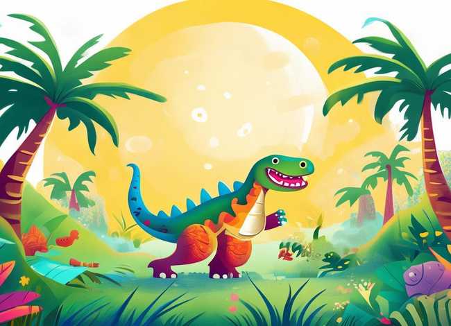 恐龙的故事3-6岁儿童故事书 - 0-3岁恐龙故事