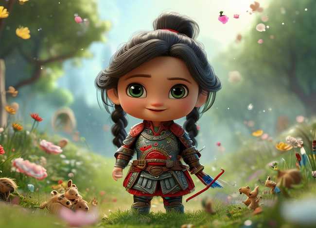 花木兰儿童故事简短（幼儿花木兰故事）