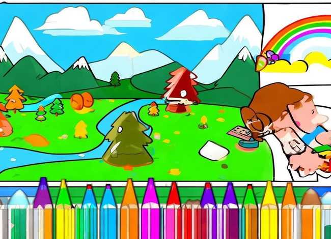 儿童填色游戏 儿童填色游戏app