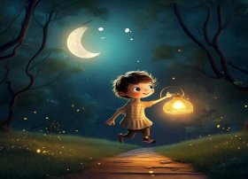 走月亮改编为儿童诗，走月亮改写现代诗