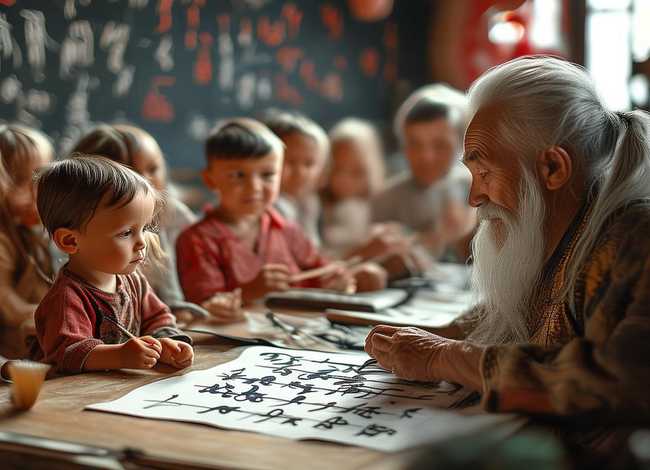 书法故事视频儿童，少儿书法故事视频