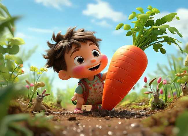 儿童故事拔萝卜文字、幼儿拔萝卜故事文字