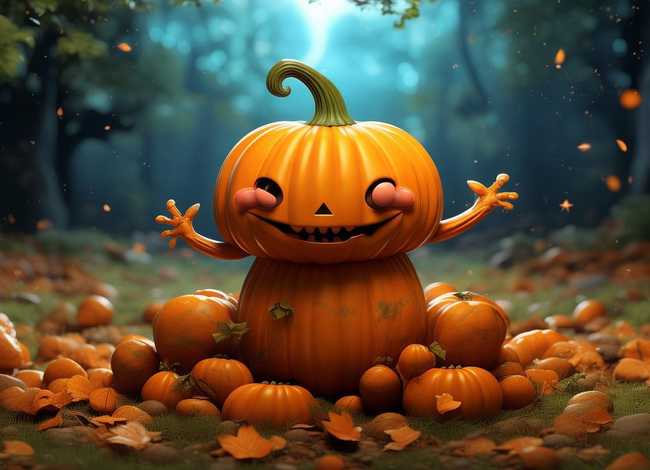 儿童南瓜怪的故事、南瓜怪物的故事 儿童南瓜怪的故事、南瓜怪物的故事