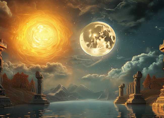 故事太阳和月亮的传说;神话故事太阳和月亮的传说 故事太阳和月亮的传说;神话故事太阳和月亮的传说