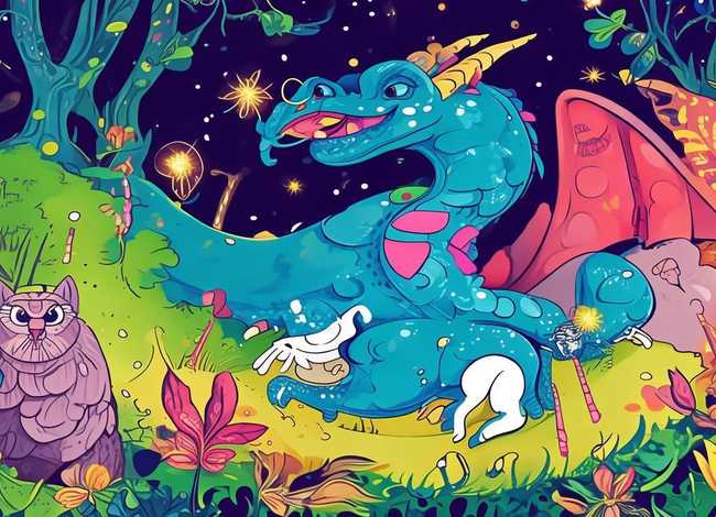 神话故事儿童画（神话故事画画大全简笔）