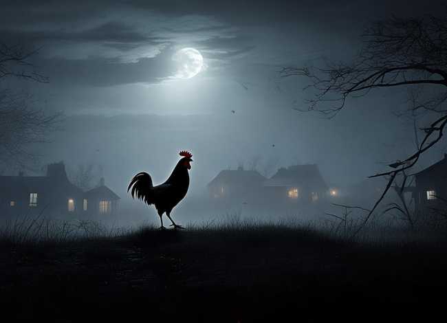 半夜鸡叫的故事原文 半夜鸡叫的故事原文与翻译