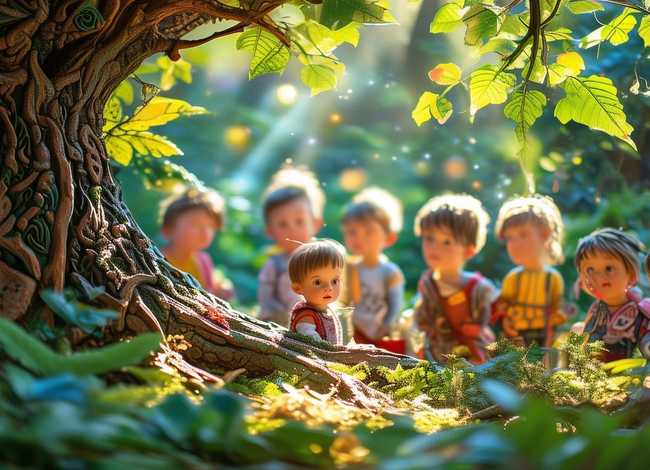 儿童故事《森林故事》，森林的故事幼儿园