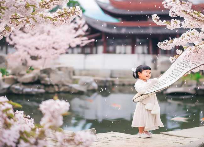 儿童古诗画；小儿古诗画