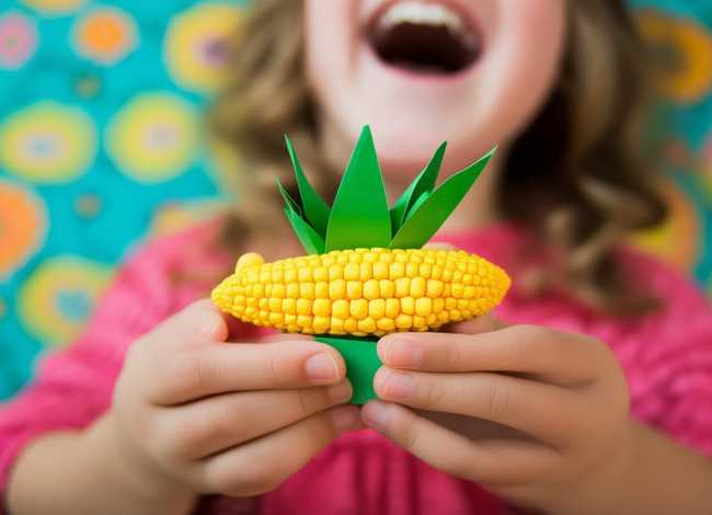 儿童玉米手工作品，儿童制作玉米手工作品简单