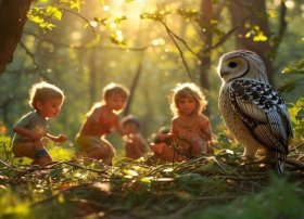森林儿童故事 - 森林里的幼儿故事