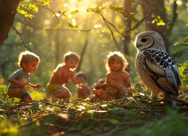 森林儿童故事 - 森林里的幼儿故事