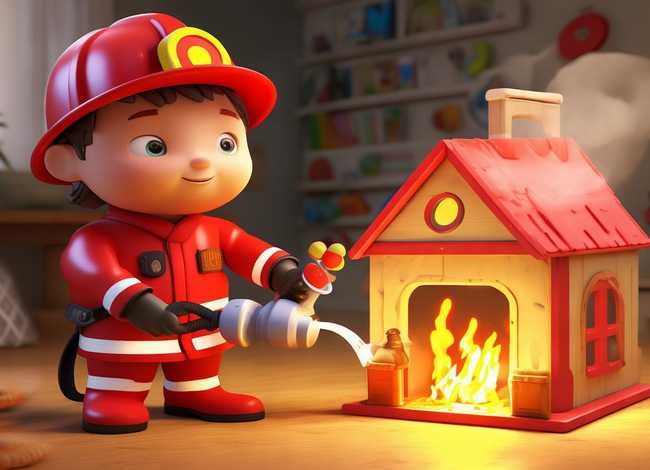 儿童故事消防员灭火 - 消防员灭火的故事