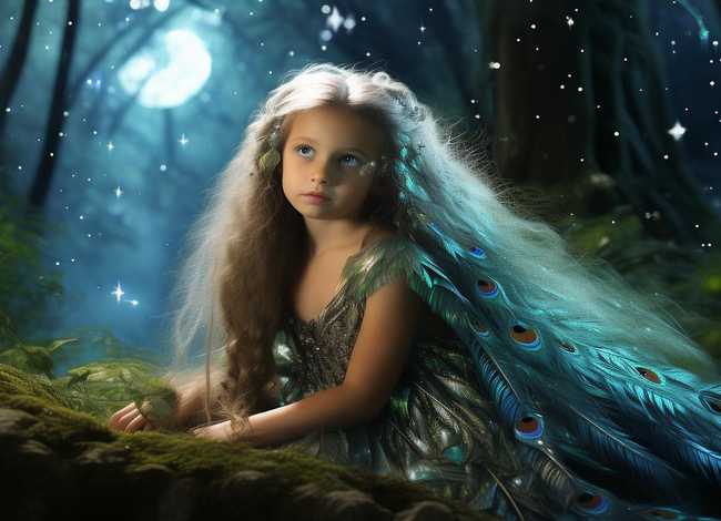 孔雀公主儿童故事睡前童话，孔雀公主的故事 睡前故事