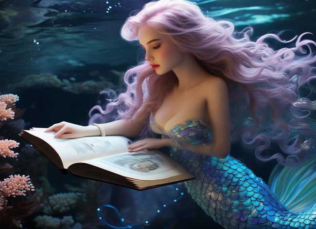 美人鱼和王子的故事，美人鱼和王子的故事书