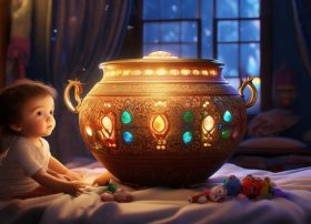 聚宝盆儿童睡前故事完整版，睡前故事聚宝盆的故事