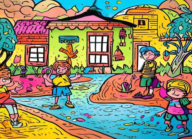 儿童故事漫画版 - 幼儿故事漫画简笔画