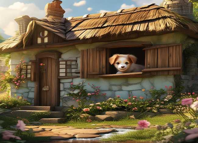 小狗的房子的故事 故事小狗的房子的故事