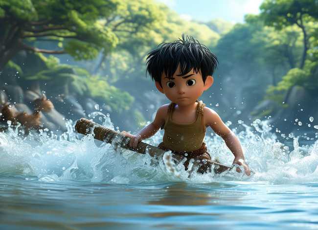 大禹治水的故事儿童版、大禹治水的故事视频版