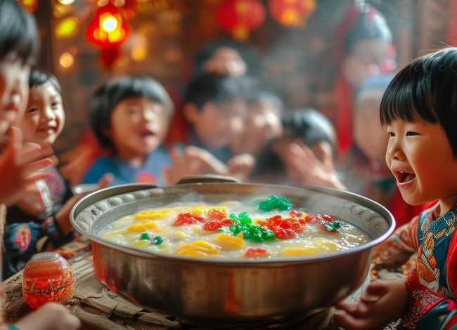 腊八粥儿童故事视频，腊八粥民间故事视频