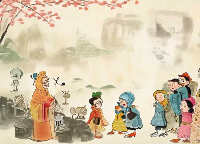 儿童故事水墨（水墨故事幼儿公开课）